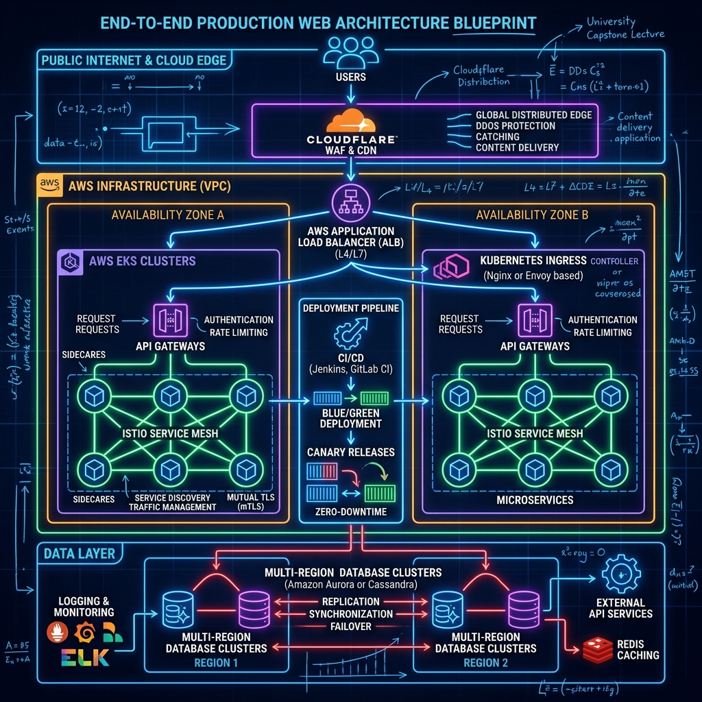 Featured image of post Production Web Systems Architecture & Real-World System Design Interview Scenarios