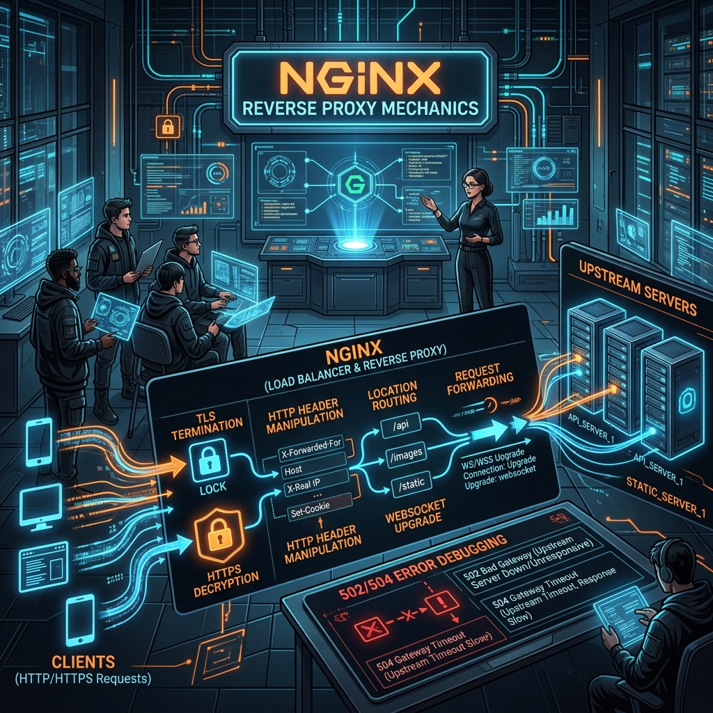 Featured image of post Demystifying Reverse Proxies & Nginx: Architecture, Configuration & Production Pitfalls