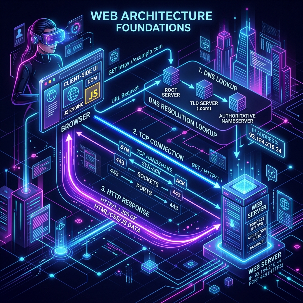 Featured image of post Web Systems Architecture Foundations: From Sockets to Application Servers